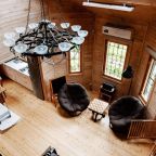 Дом (Дом №2 с камином, террасой и ИК сауной для 8 гостей), База отдыха Ранчо