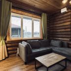 Дом (Дом из сруба №6 с террасой для 6 гостей), База отдыха Ранчо