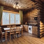 Дом (Дом из сруба №6 с террасой для 6 гостей), База отдыха Ранчо