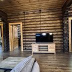 Дом (Дом из сруба №6 с террасой для 6 гостей), База отдыха Ранчо