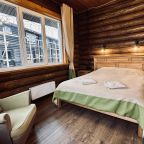 Дом (Дом из сруба №6 с террасой для 6 гостей), База отдыха Ранчо