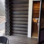 Дом (Дом из сруба №6 с террасой для 6 гостей), База отдыха Ранчо