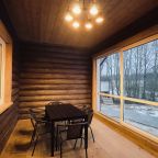 Дом (Дом из сруба №7 с террасой для 8 гостей), База отдыха Ранчо