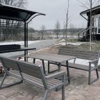 Дом (Дом из сруба №7 с террасой для 8 гостей), База отдыха Ранчо