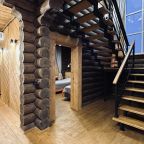 Дом (Дом из сруба №8 с террасой для 10 гостей), База отдыха Ранчо