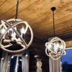 Дом (Дом из сруба №8 с террасой для 10 гостей), База отдыха Ранчо