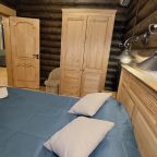 Дом (Дом из сруба №10 с террасой для 6 гостей), База отдыха Ранчо