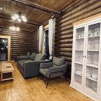 Дом (Дом из сруба №10 с террасой для 6 гостей), База отдыха Ранчо