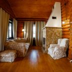 Дом (Дом из сруба №12 с камином для 6 гостей), База отдыха Ранчо