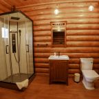 Дом (Дом из сруба №12 с камином для 6 гостей), База отдыха Ранчо