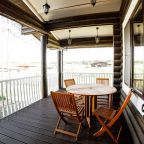 Дом (Дом из сруба №12 с камином для 6 гостей), База отдыха Ранчо