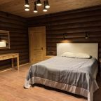 Дом (Дом из сруба №5 с баней, сауной и купелью для 8-10 гостей), База отдыха Ранчо