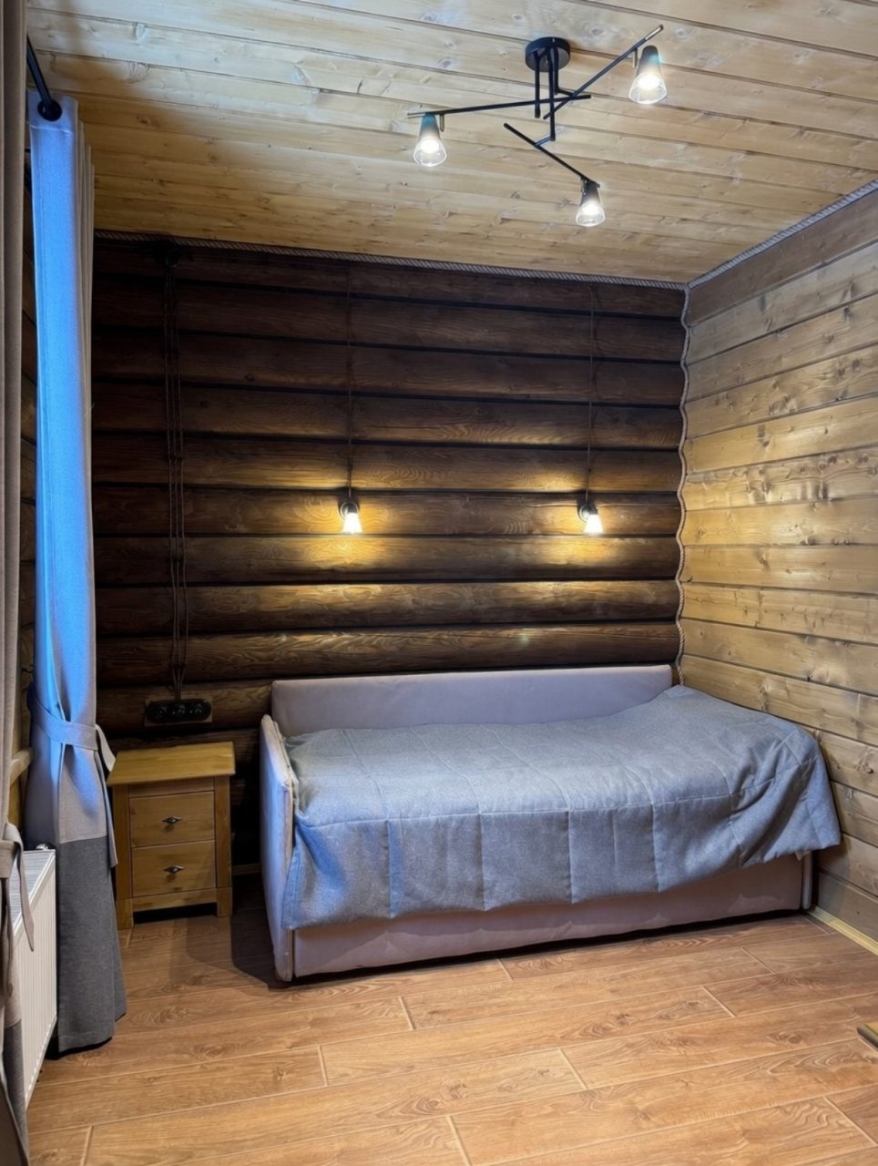 Дом (Дом из сруба №5 с баней, сауной и купелью для 8-10 гостей), База отдыха Ранчо