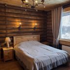 Дом (Дом из сруба №5 с баней, сауной и купелью для 8-10 гостей), База отдыха Ранчо