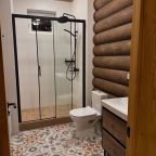 Дом (Дом из сруба №5 с баней, сауной и купелью для 8-10 гостей), База отдыха Ранчо