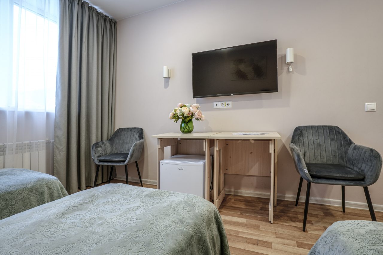 Стандартный трехместный номер, убранство