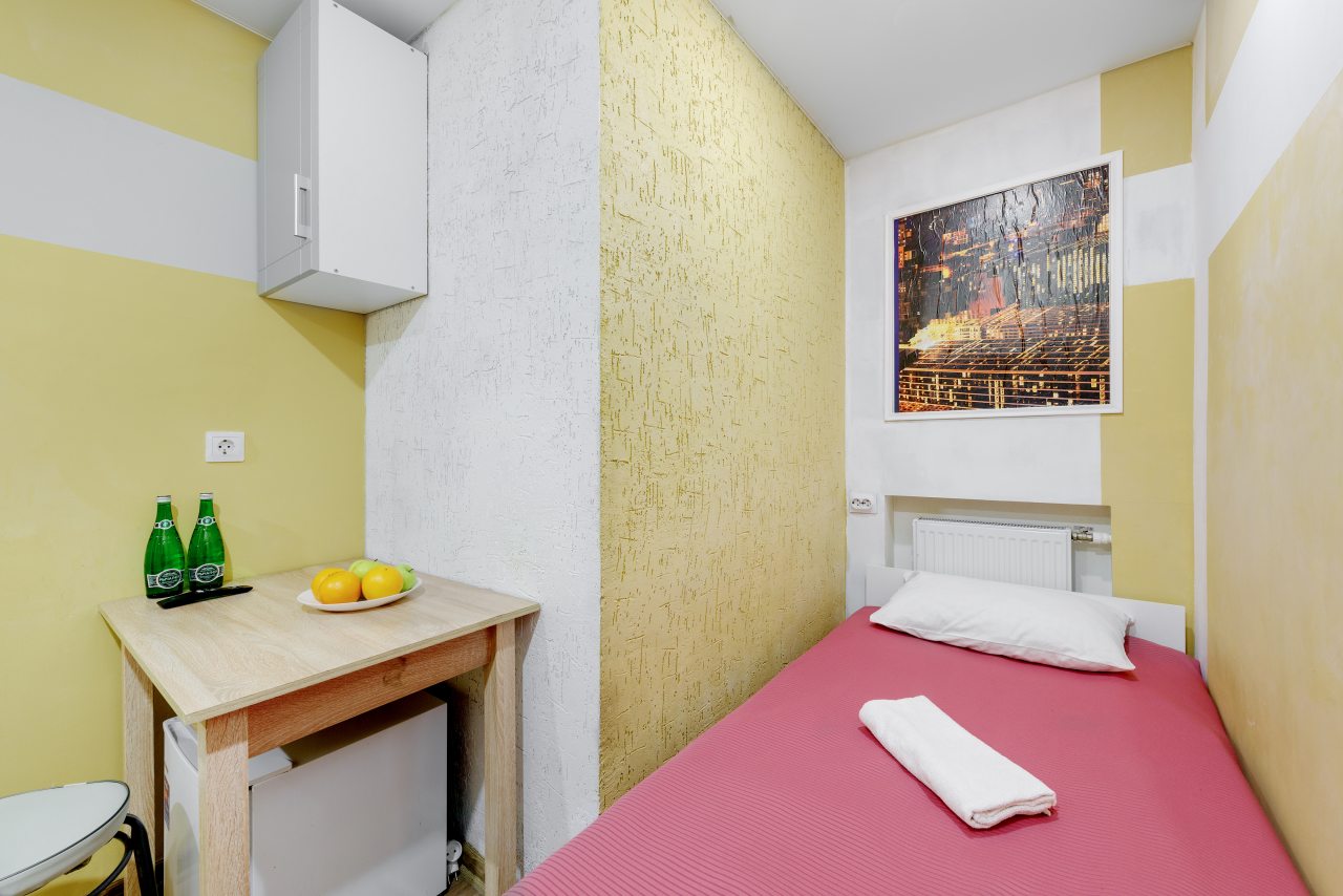 Апартаменты (Одноместные без окна (4)), Апартаменты Veda Aparts Рузовская