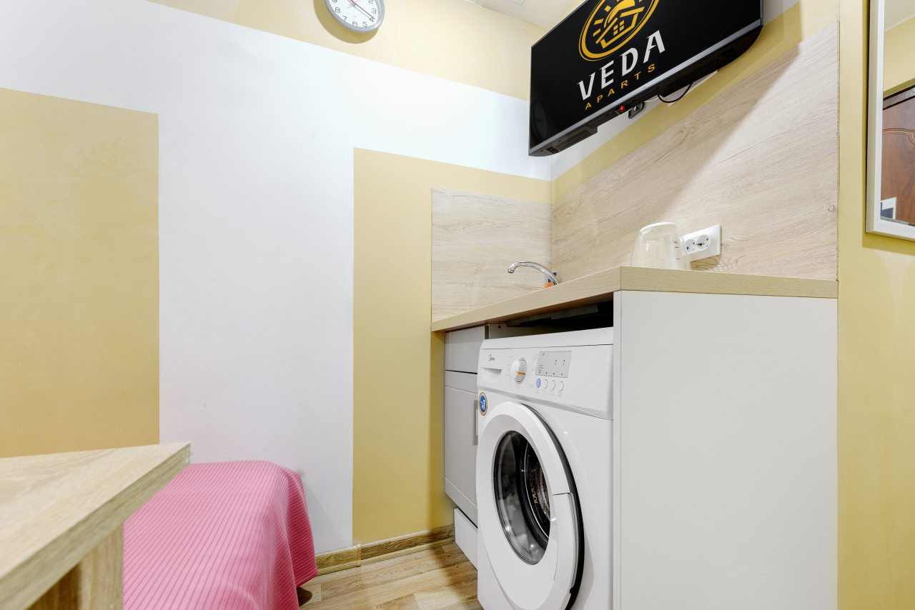 Апартаменты (Одноместные без окна (4)), Апартаменты Veda Aparts Рузовская