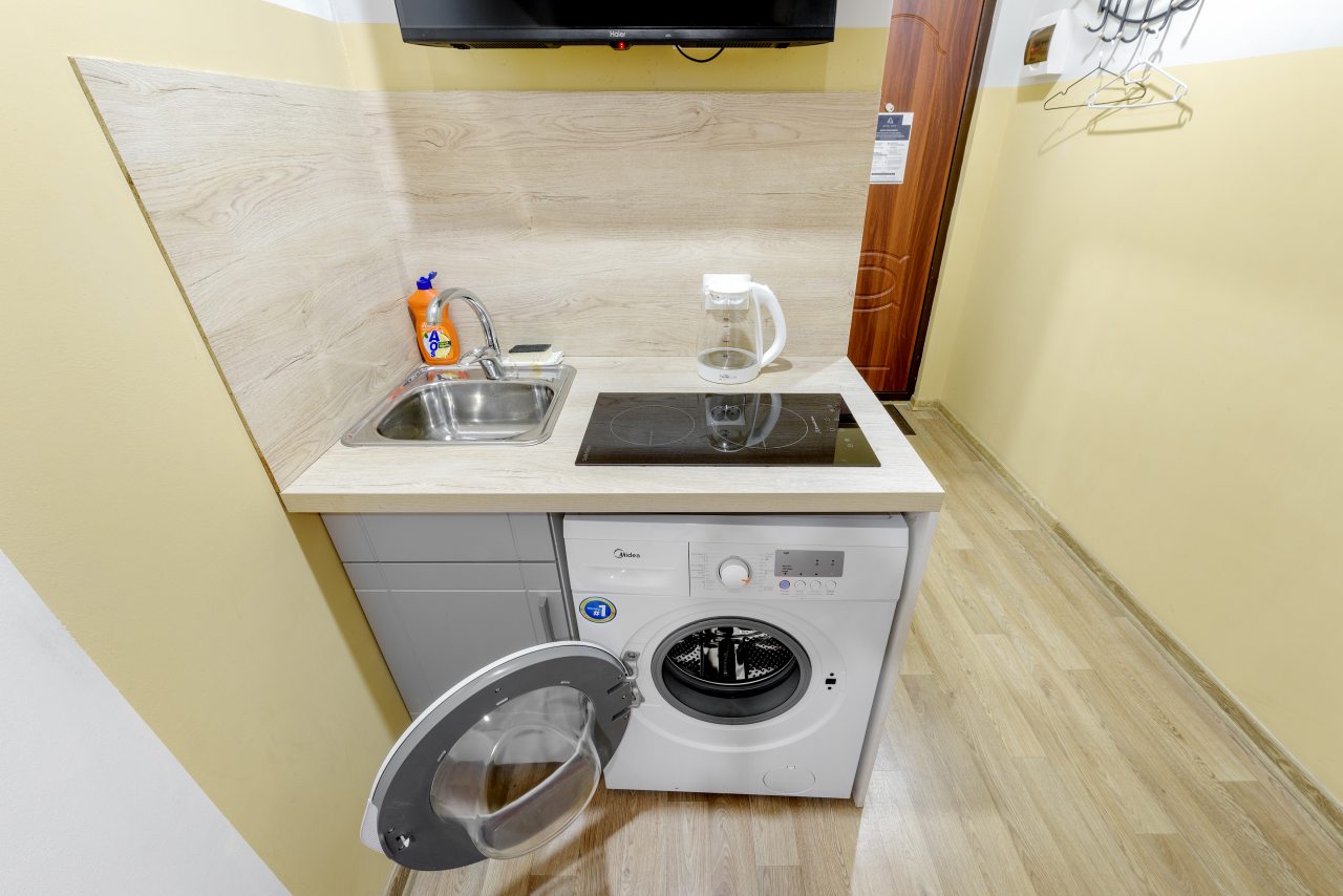 Апартаменты (Одноместные без окна (4)), Апартаменты Veda Aparts Рузовская