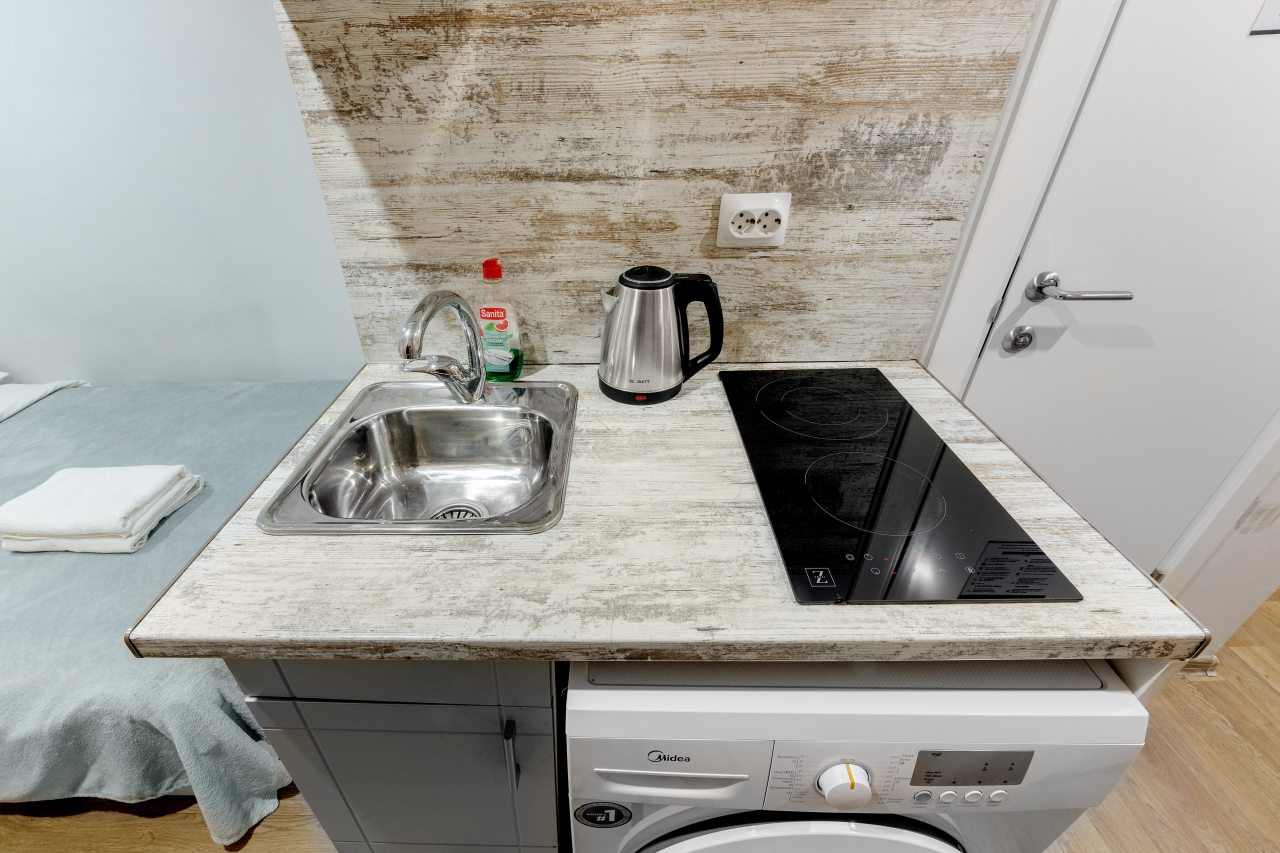 Апартаменты (С двуспальной кроватью (16)), Апартаменты Veda Aparts Рузовская