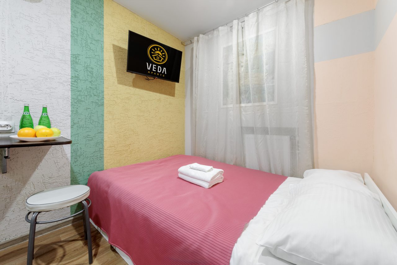 Апартаменты (Двухместные БЕЗ ОКНА (2)), Апартаменты Veda Aparts Рузовская