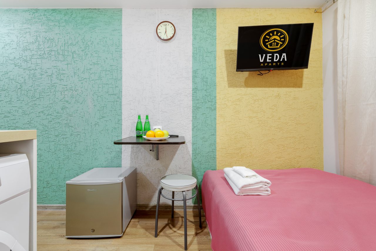 Апартаменты (Двухместные БЕЗ ОКНА (2)), Апартаменты Veda Aparts Рузовская