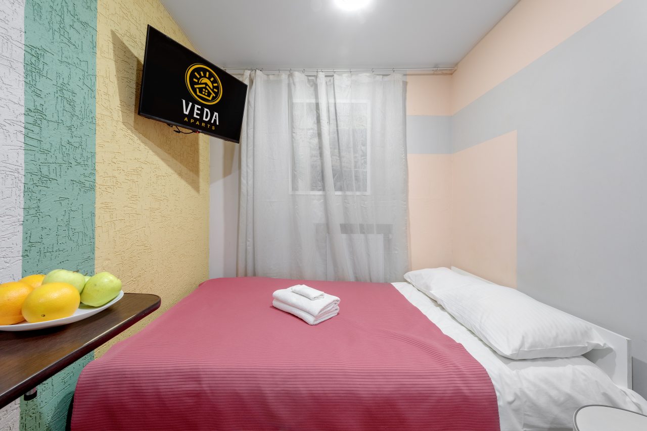 Апартаменты (Двухместные БЕЗ ОКНА (2)), Апартаменты Veda Aparts Рузовская