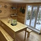 Коттедж (Семейный афрейм с баней и бассейном у реки), Коттедж Междуречье