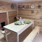 Коттедж (Семейный афрейм с баней и бассейном у реки), Коттедж Междуречье