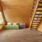 Коттедж (Семейный афрейм с баней и бассейном у реки), Коттедж Междуречье