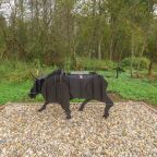 Коттедж (Семейный афрейм с баней и бассейном у реки), Коттедж Междуречье