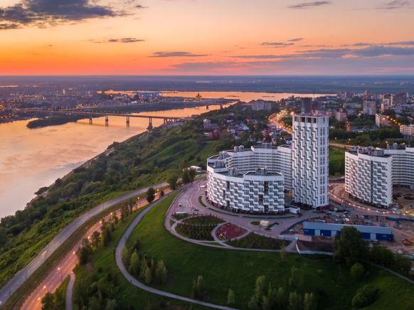 Апартаменты Квартира в ЖК Маршал Град в центре Нижнего Новгорода, Нижний Новгород
