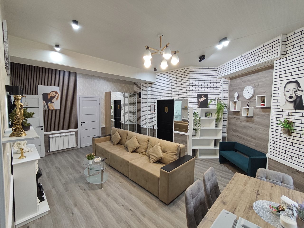 Апартаменты (Уютная, новая, светлая 2-комн. квартира), Апартаменты Сенода