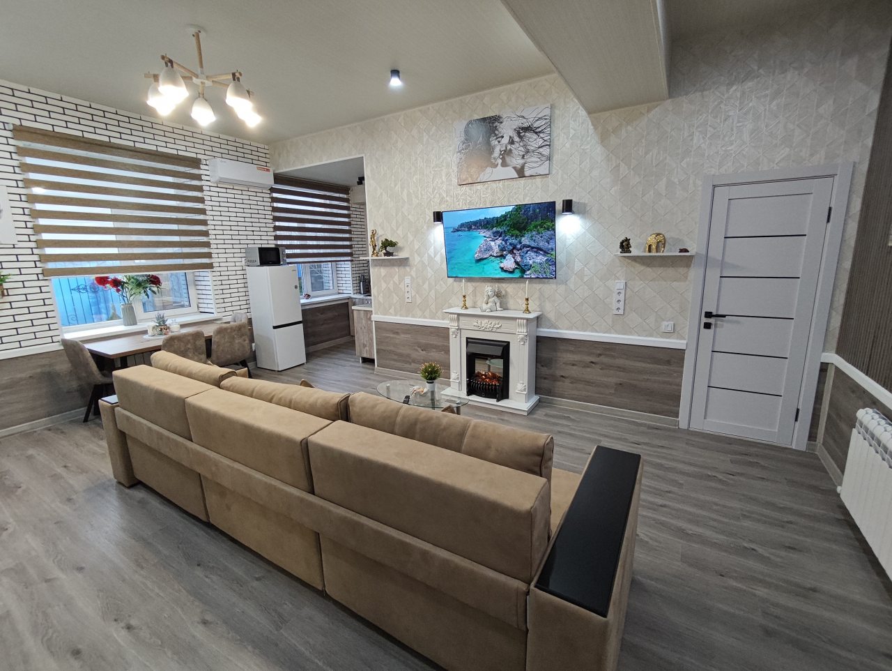 Апартаменты (Уютная, новая, светлая 2-комн. квартира), Апартаменты Сенода