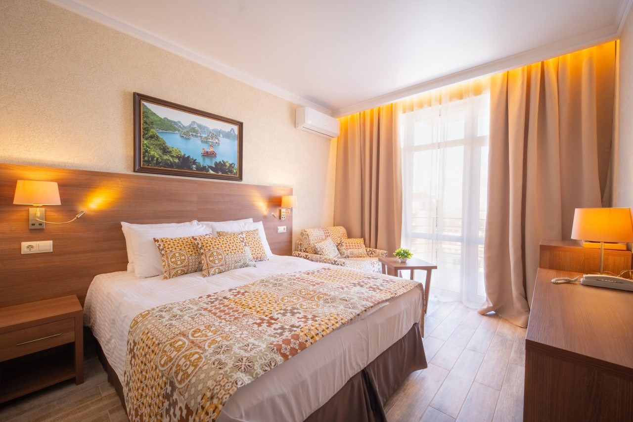 Люкс (Семейный двухкомнатный номер с двумя санузлами), Отель Kapkana Bay Plaza 4*