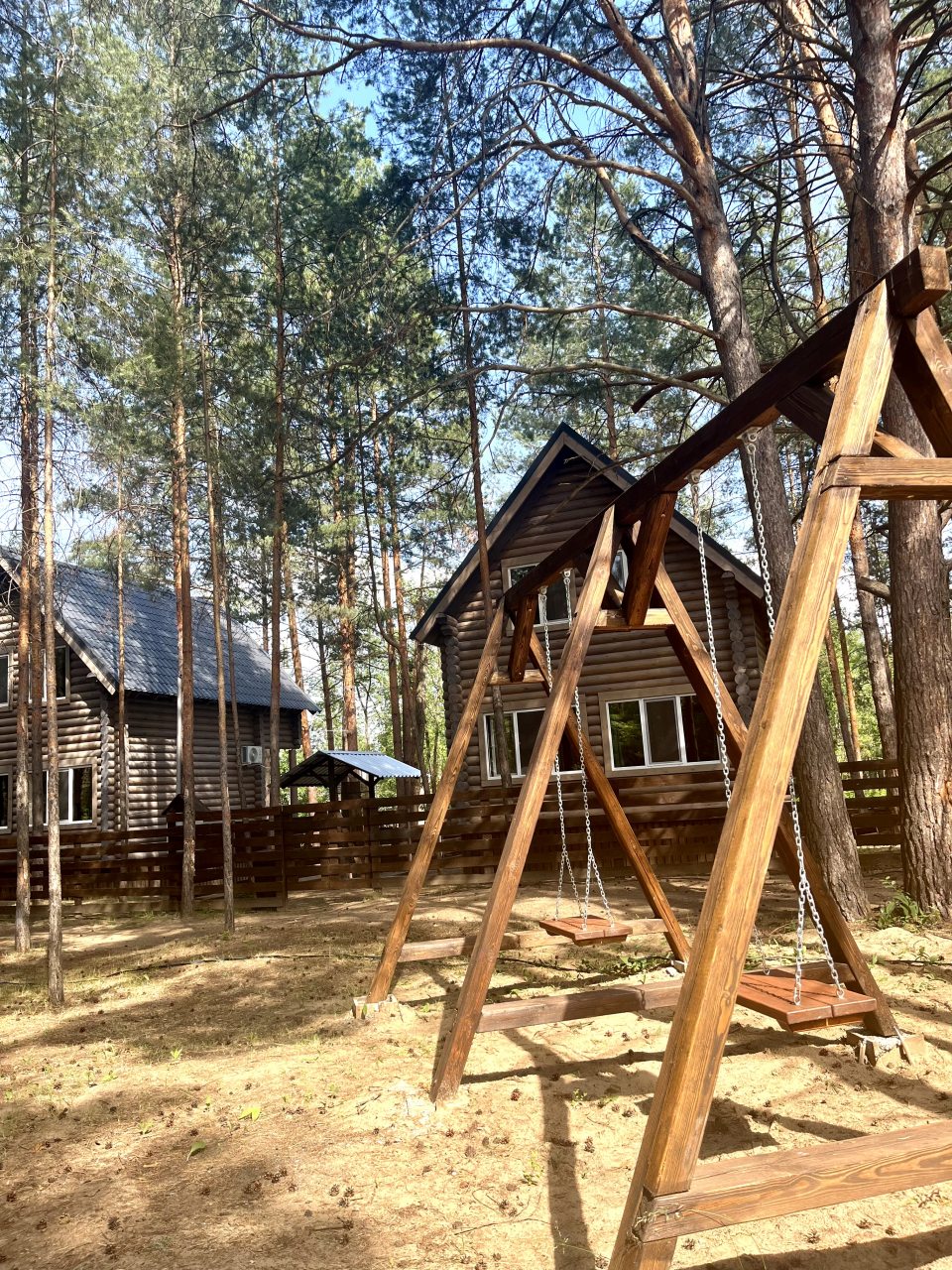 Детская площадка, База отдыха Хвоя Эко