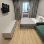 Квартира (Евродвушка), Апартаменты Уютная студия на Районной