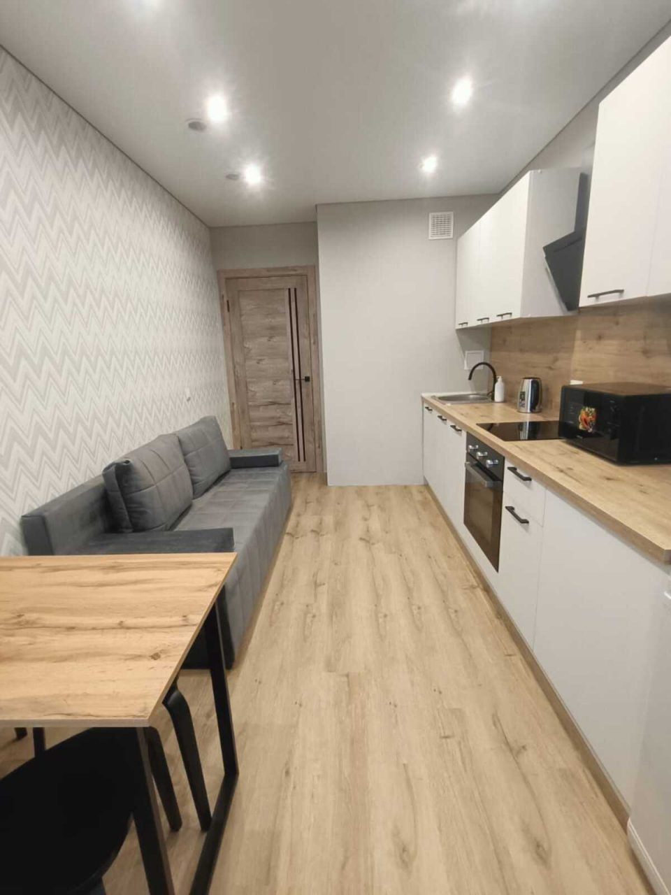 Квартира (Евродвушка), Апартаменты Уютная студия на Районной