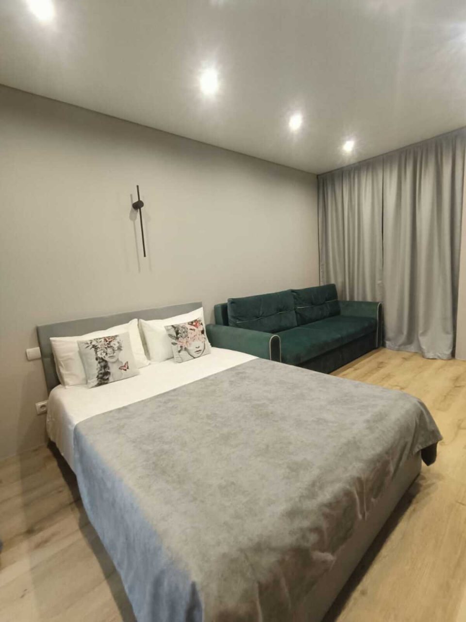 Квартира (Евродвушка), Апартаменты Уютная студия на Районной