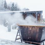 Сибирский банный чан, Загородный отель ПаиАкс Глэмпинг у Леса