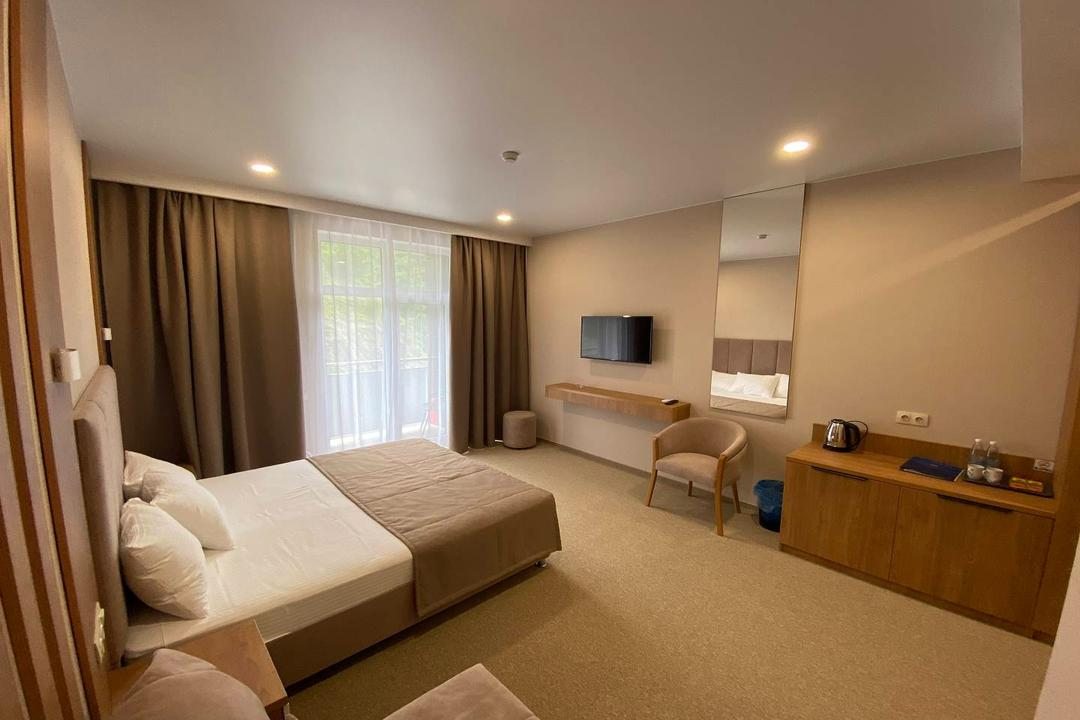 Двухместный (Двухместный номер с видом на горы), Отель Левада