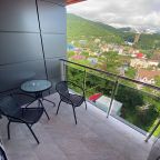 Трёхместный и более (Студия с видом на море с кухней), Отель Левада