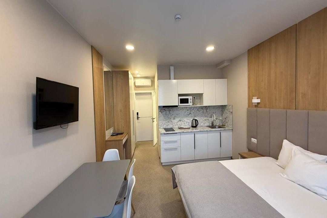 Двухместный (Студия с видом на горы с кухней), Отель Левада