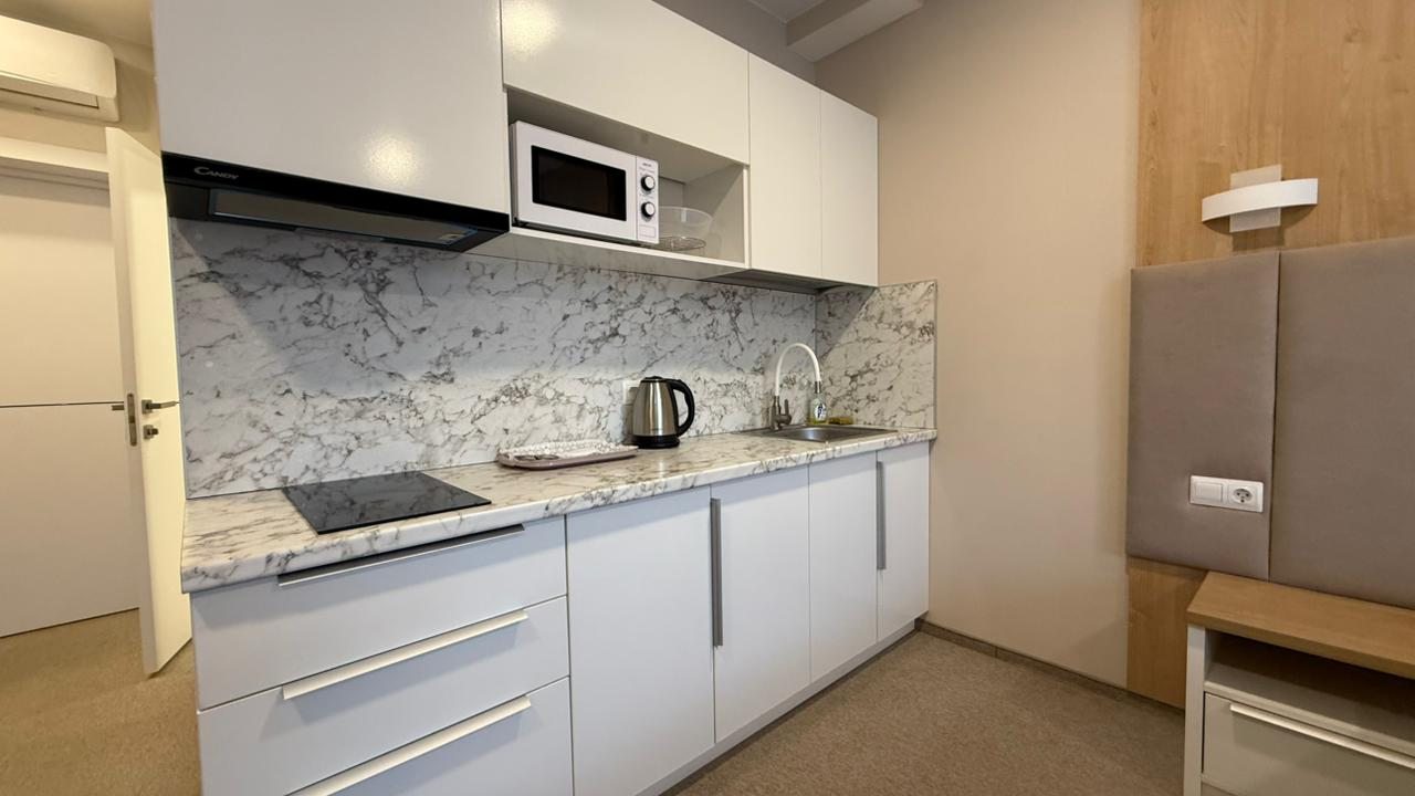 Двухместный (Студия с видом на горы с кухней), Отель Левада