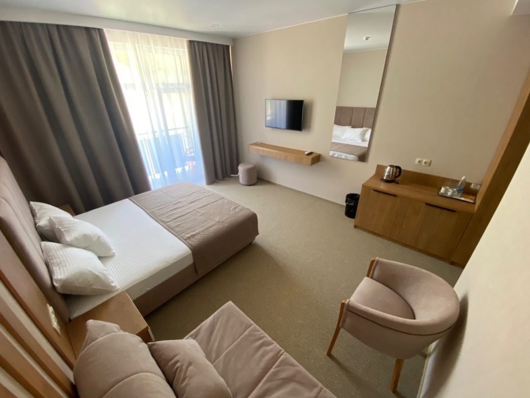 Двухместный (Двухместный номер с видом на горы), Отель Левада