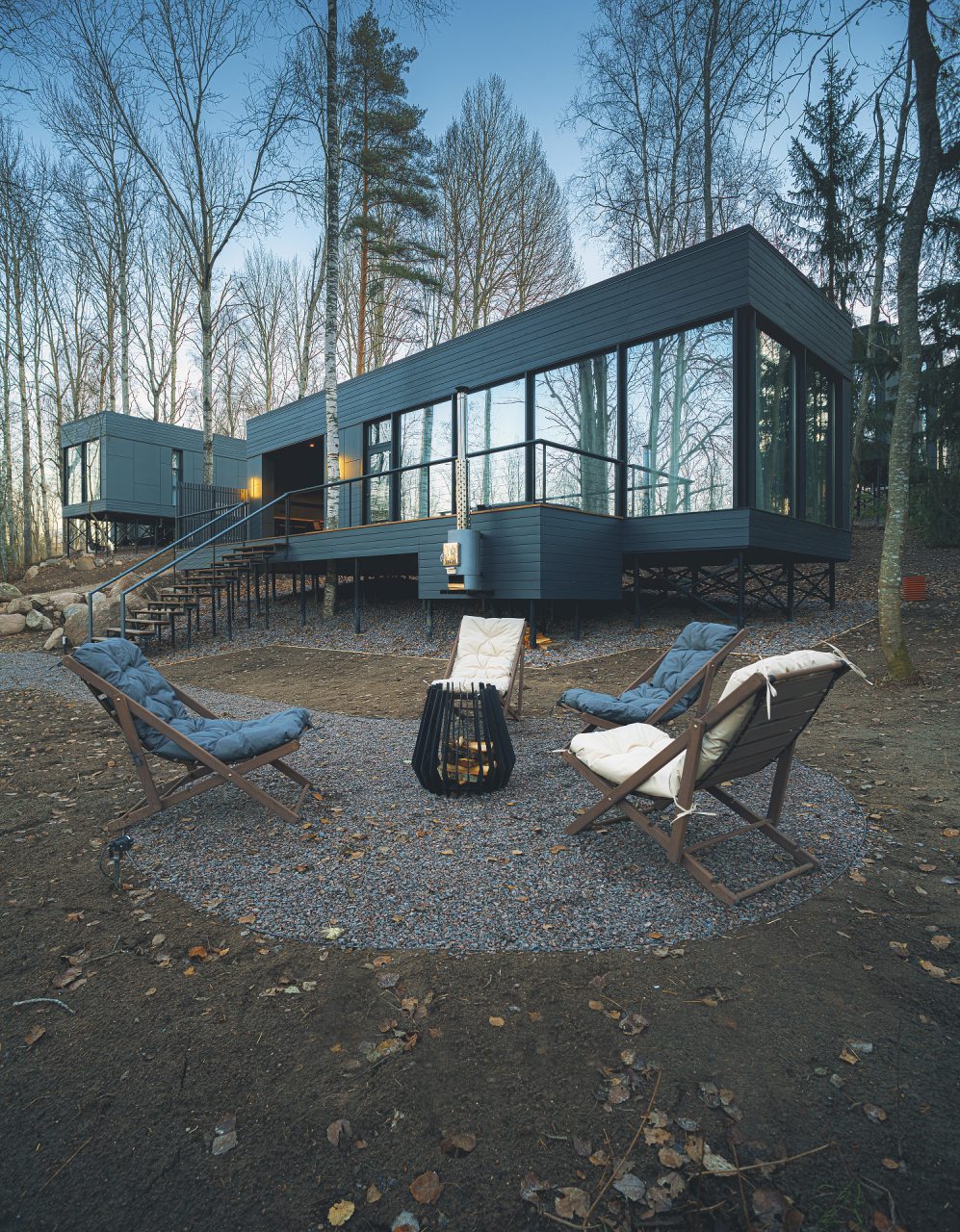 Вилла (Делюкс 2+2), Коттедж White Resort Поляны-Карелия