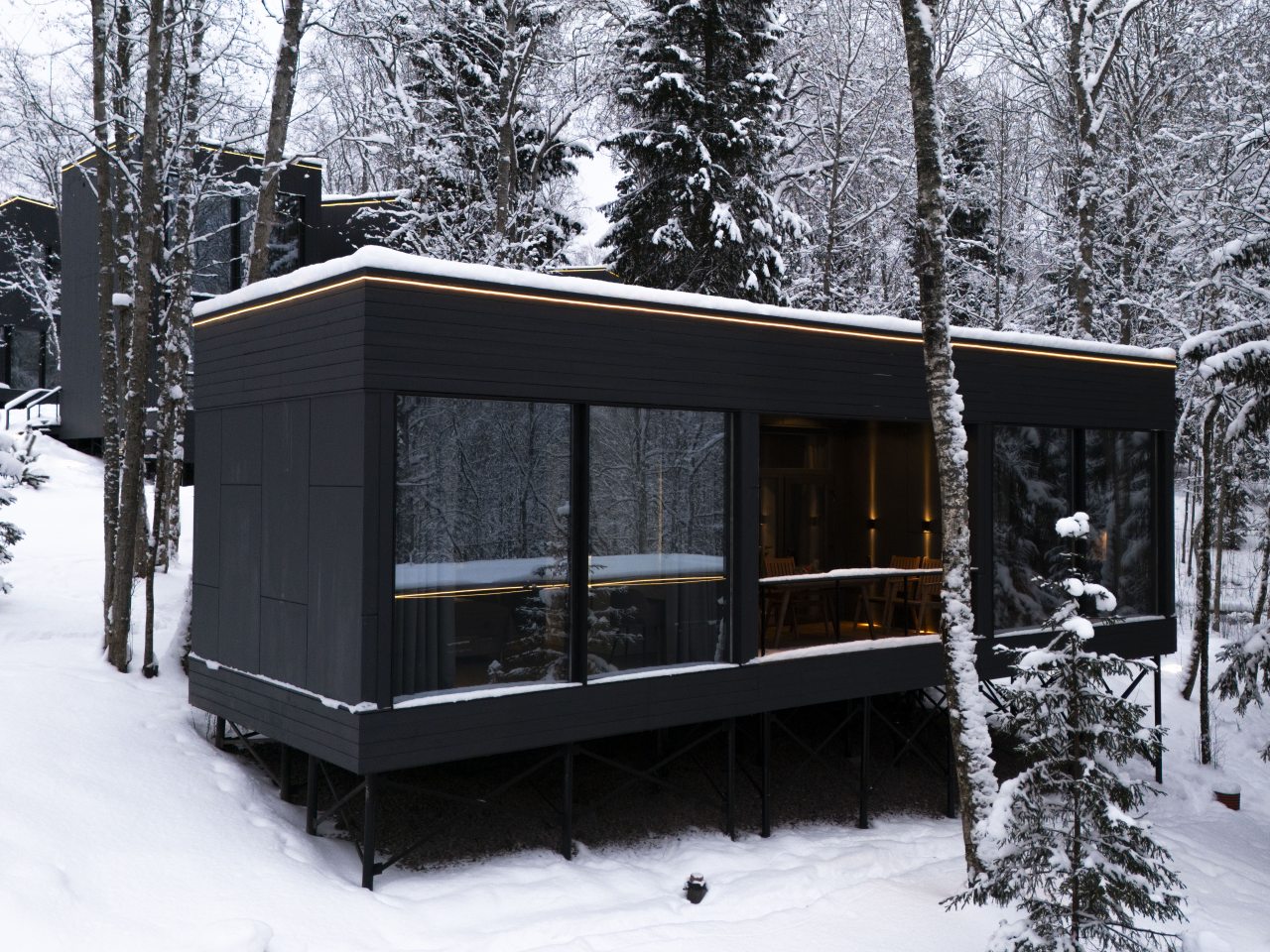 Коттедж White Resort Поляны-Карелия, Владимировка, Ленинградская область