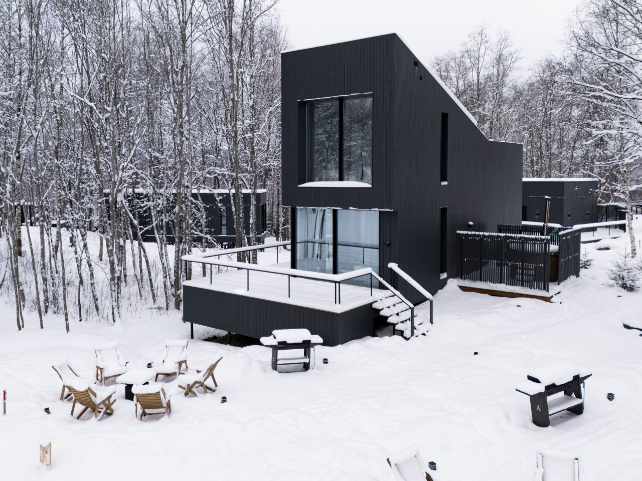 Вилла (Семейный Люкс 4+2), Коттедж White Resort Поляны-Карелия