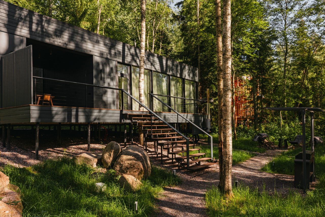 Вилла (Семейная (есть купель**)), Коттедж White Resort Поляны-Карелия