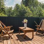 Вилла (Премиум SPA-вилла с сауной (есть купель**)), Коттедж White Resort Поляны-Карелия